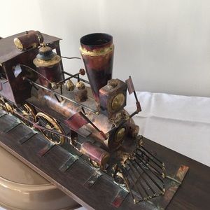 ❤️SALE!! ❤️Unique Vintage Brass Train